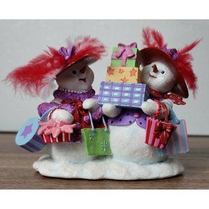 Simply Sassy Snow Friend Hamilton Collection Friendship Is A Flurry of Fun #3801